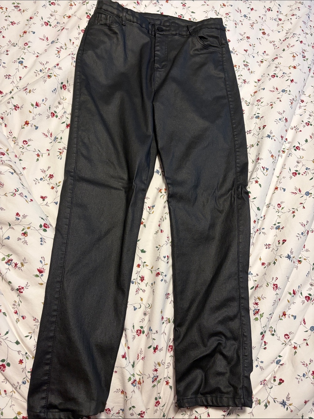 Leather Jeans - Classic Straight Fit